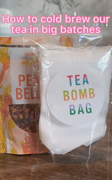 How To Cold Brew Tea In Big Batches