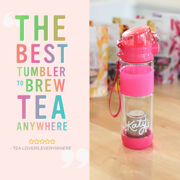 Pink Tea Tumbler