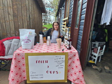The "Faith + Cups" Coffee Stand That Stole Our Hearts