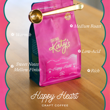 Happy Heart Medium Roast Coffee (Whole Bean)
