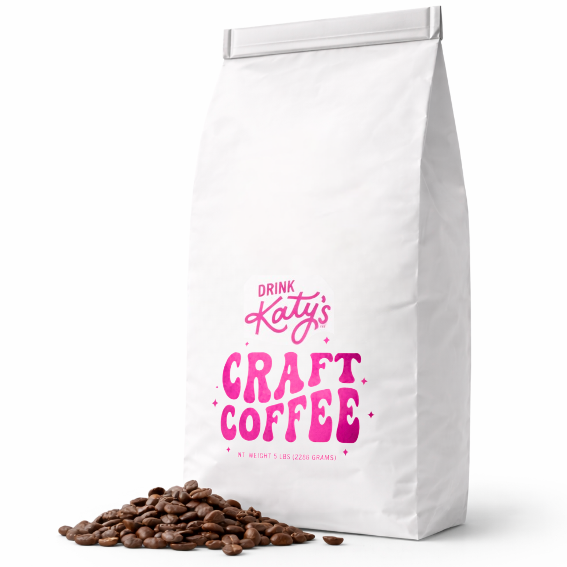 5lb Whole Bean Coffee Bag