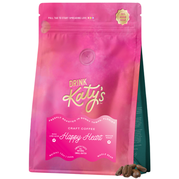 Happy Heart Medium Roast Coffee (Whole Bean)
